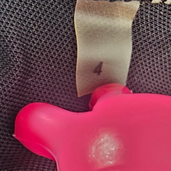 BLEU Rod Beattie Summer Plunge Halter One Piece Swimsuit Black/White Sz 4 - Picture 5 of 5